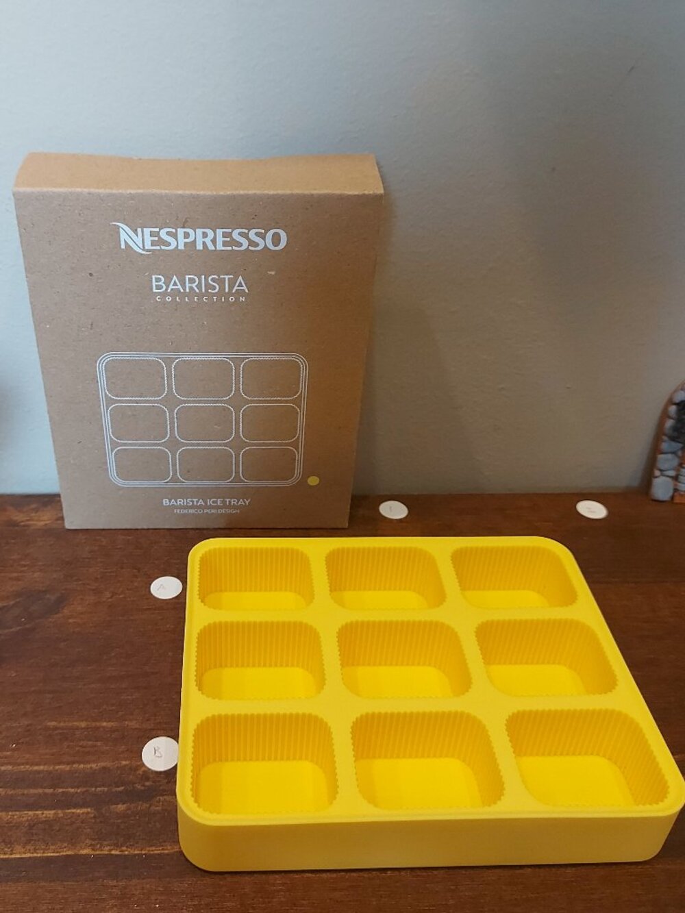 Nespresso Barista ice cube tray - Yuzu